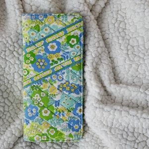 Vera Bradley "English Meadow" travel passport wallet